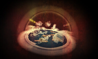 Er Jorden en globe eller en flad skive?