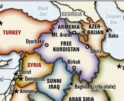 Kurderne rejser sig mod Irak