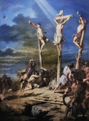 Døde Gud på korset?