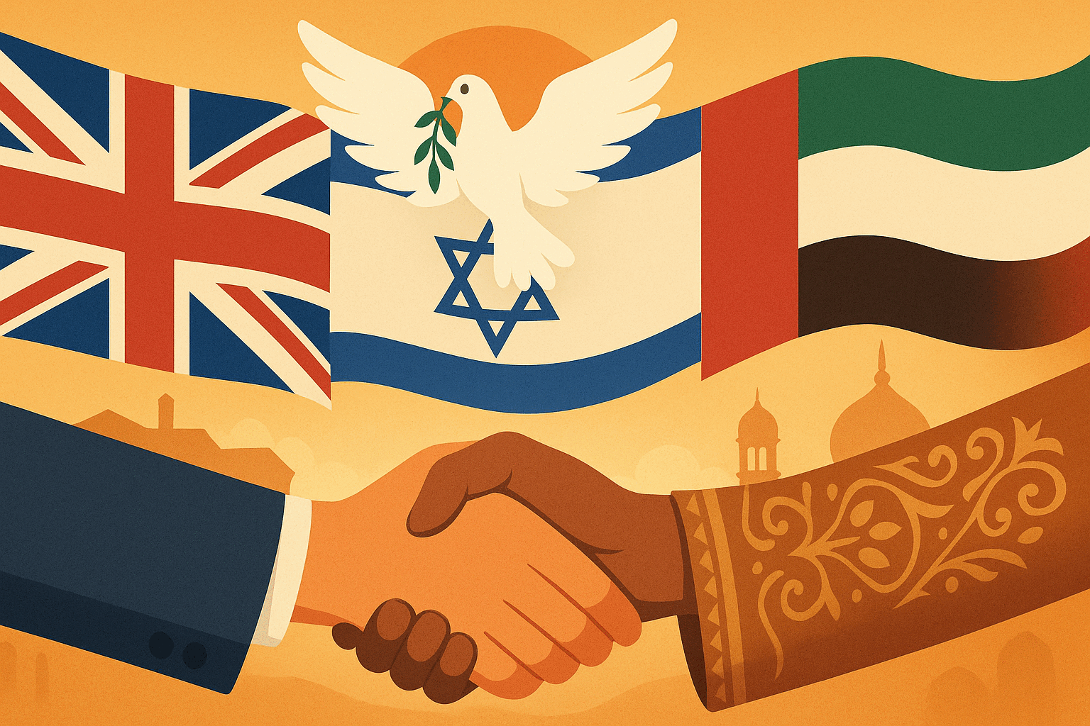 Storbritannien træder ind i Abraham-aftalen