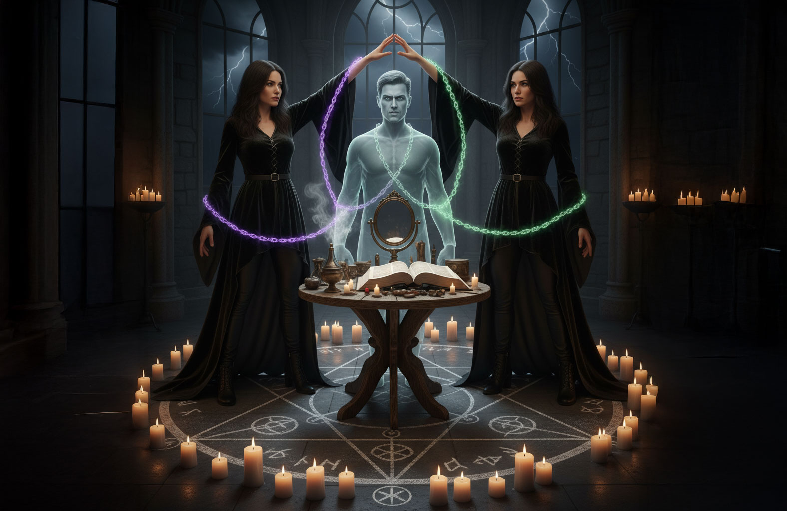 Hekse-forbandelsen af Charlie Kirk