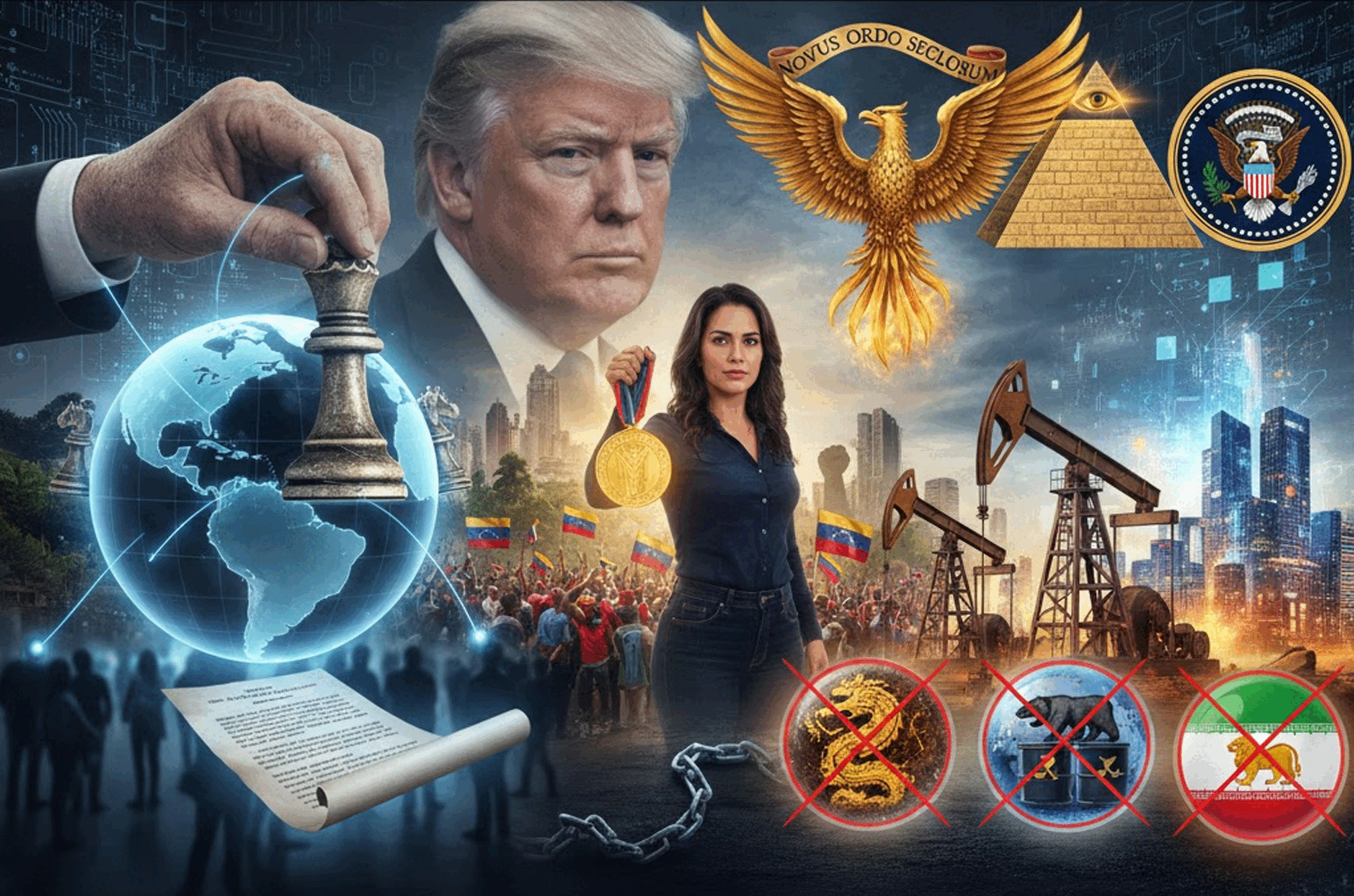 USA strammer grebet for at holde ordenen